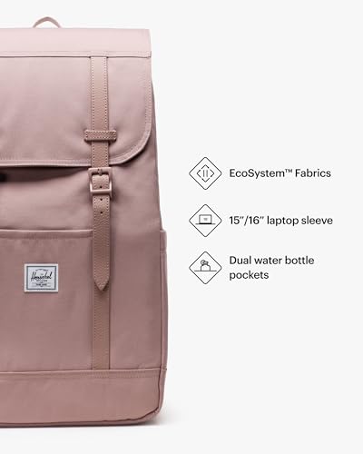 Image of Herschel Retreat Backpack, Ash Rose, Standard - 23L
