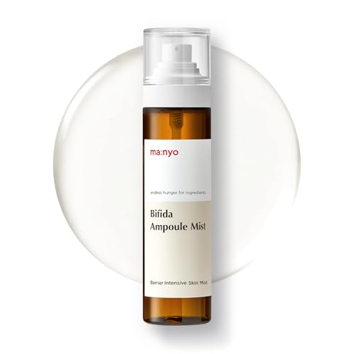 ma:nyo Bifida Ampoule Mist Facial Serum Mist with Long Lasting, Nourishing for Men and Women, Korean Skin care 4.0 fl oz (120ml)