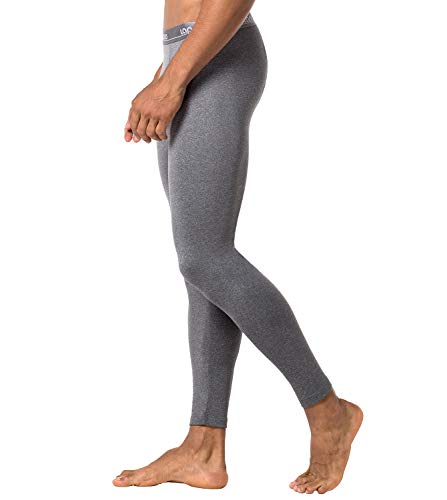image for LAPASA Men's Thermal Underwear Pants Fleece Lined Long Johns Leggings 