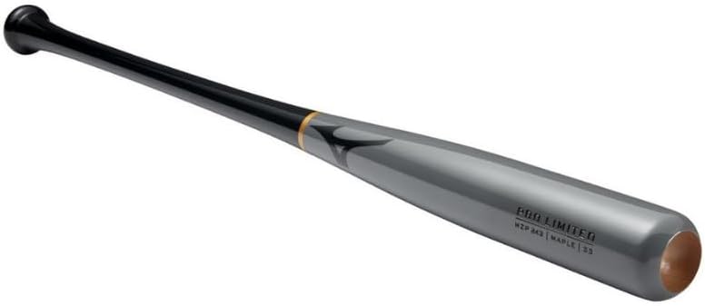 Miniatura 3 de Mizuno Pro Limited - Bate de béisbol de madera de arce  Arce duro para roca  barril comprimido  Punto de tinta  Extremo ahuecado