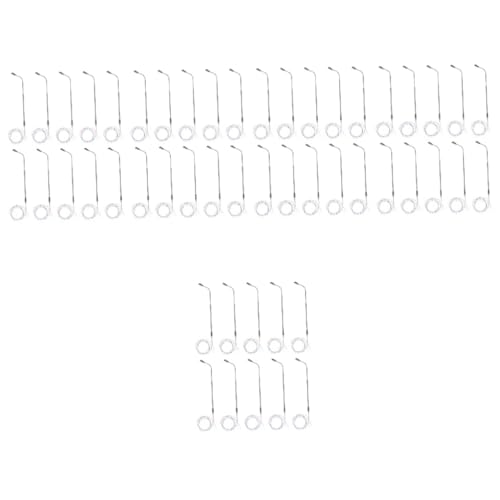 KONTONTY 5sets Scale Train Light 3v Miniature Street Light Lamp Post Figures 1/100 Scale Model Railway Accessories 10pcs*5