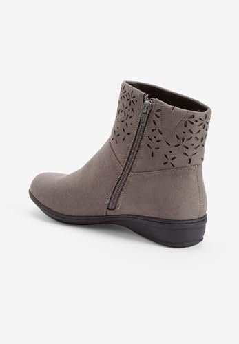 Comfortview Zenni Bootie Short Ankle Boot Women's Winter Shoes (Wide Widths Available)2