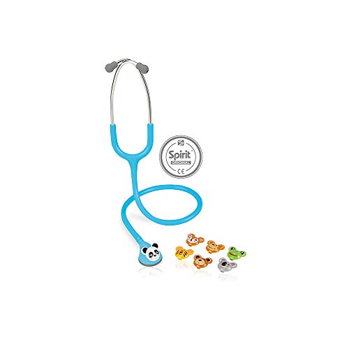 Estetoscópio Master Lite Pediátrico Fun Animal Spirit - Azul