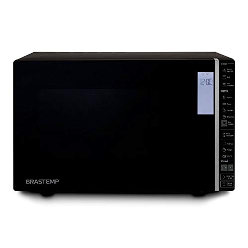 Micro-ondas Brastemp 32 Litros Preto com Grill e Painel Integrado - BMG45AE 220V