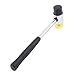 Aexit Plastic Coated Hammers Handle Dual Head Rubber Hammer Drywall Hammers Household Tool