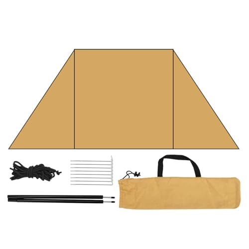 Bloqueador de viento – Parabrisas protector de viento | Tela Oxford Bloqueador de viento de playa resistente al viento | Rejilla plegable para acampar fuego viento para exteriores clima