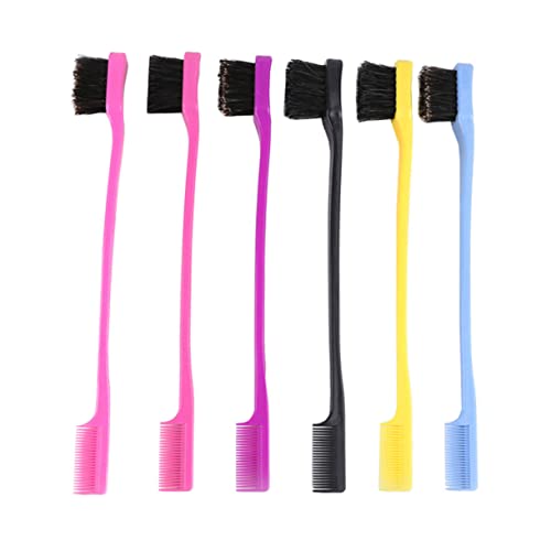 Didiseaon Eyebrow Brush Comb Material Smooth Edges Easy to Use Ideal for Women Girls Random Color