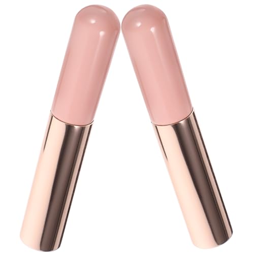 MERRYHAPY 2pcs Silicone Lip Brush for Concealer Lipstick Balm Mask Easy Application