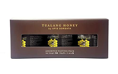 Miel Tualang 1.8oz x 3 frascos cruda sin filtrar