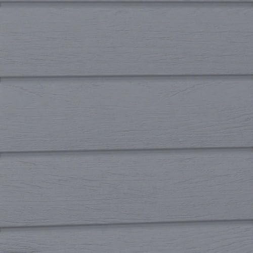 Keter Manor Outdoor Plastic Garden Storage Shed, Grey, 6 x 4 ft