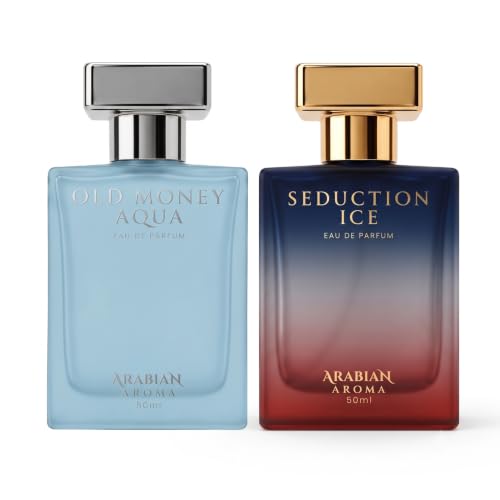 Arabian Aroma Old Money Aqua & Seduction Ice Perfume Combo, 50ml - Image 2