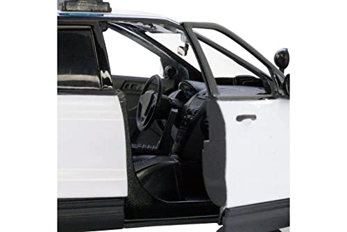 Motor Max 2015 Ford Unmarked Police Interceptor 1:24 miniatura 4