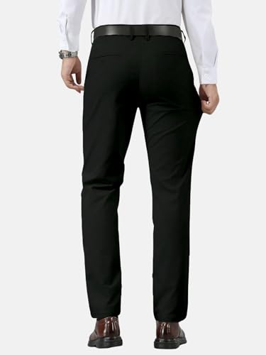 Image of TAGDO Men's Cotton Casual Trousers | Slim Fit Formal Pants for Man | Comfortable & Breathable Fabric | Stylish Office Wear | Everyday Casual Pant for Men