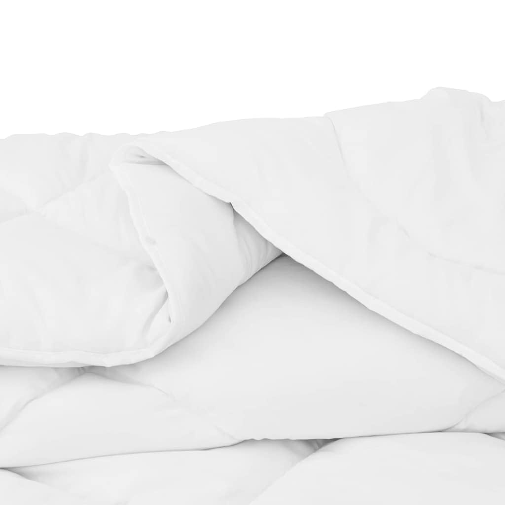 Generico Set di Piumoni con Cuscino 2 PCS Bianco Microfibra,Biancheria,Lenzuola e Coperte,Trapunte e piumini-3376853
