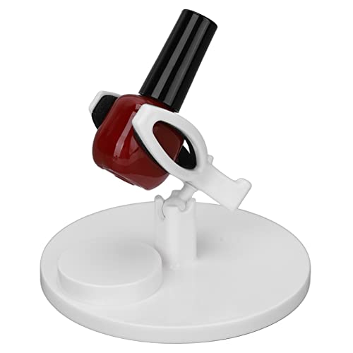 Nagellackhalter, Nagellackflaschenhelfer Tragbarer Nagellackflaschenhalter Nagellack-Befestigungsclip Auslaufsicher für…