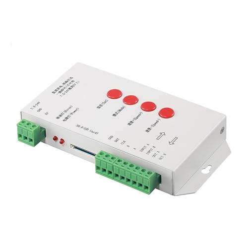 Contrôleur T1000S RGB pour animer 2048 pixels de ruban LED WS2811