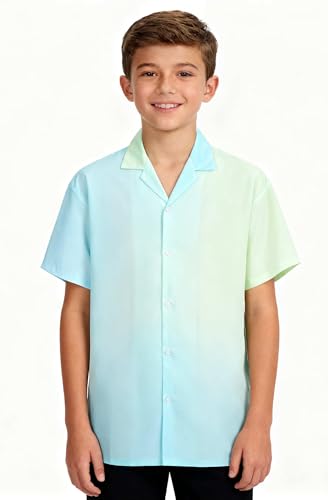 Image of Cromoncent Matching Hawaiian Outfits for Family, Dad and Son Matching Luau Beach Tropical Shirts Mommy Daughter Tropical Sets