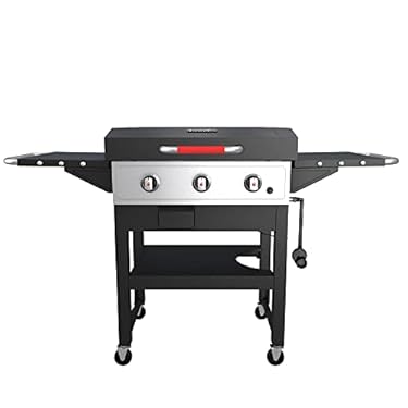 AMAZON - Char-Broil 463259023 28” 3-Burner Gas Griddle Fixed Cart- XL