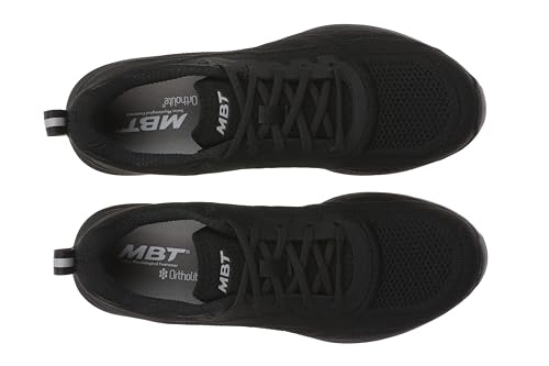 MBT Wave Ill Lace Up Running Shoes in Black for Women3