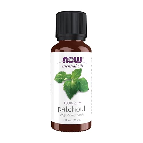 NOW Foods Essential Oils, Patchouli Oil, Earthy Aromatherapy Scent, Steam Distilled, 100% Pure, Vegan, Child Resistant Cap, 1-Ounce