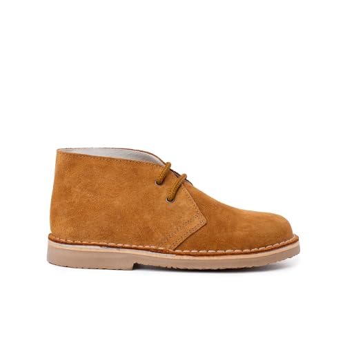 Pisamonas Desert Boots Bottines Chukka À Lacets Enfants Et Adultes Taille 36 Couleur Camel
