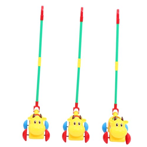 WHAMVOX Learning Walker with Whistle Leaning Push for Boys and Single Rod Design for Months Fun and Engaging Walking Aid