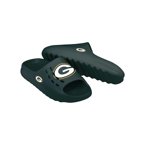 Image of FOCO Men's NFL Team Big Logo Molded Chunky Slide Sandals