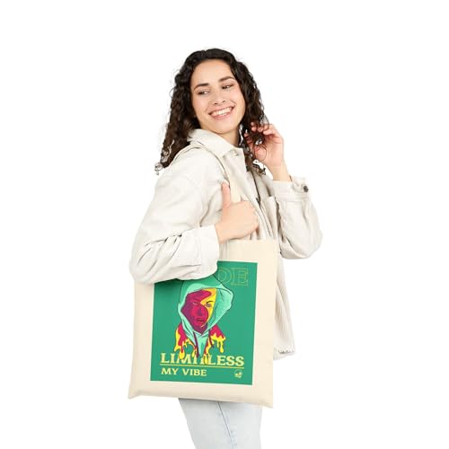 Tote Bag, Inspirational Cotton Canvas Tote, Eco-Friendly Shopping Bag, Reusable Grocery Bag3