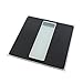 Produktbild axentia Personenwaage digital LCD-Display-Körperwaage-Gewichtswaage für Personen-Körper-Waage bis 150 kg Gewicht-Digitalwaage, Glas, Schwarz, 30 x 30 x 17 cm