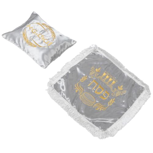 Bolsas de satén plata para regalos de galletas en celebraciones de Janucá