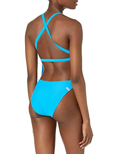 Image of Body Glove Women's Standard Smoothies Electra Solid One Piece Swimsuit with Strappy Back Detail