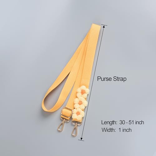 Image of chushui 1 inch Purse Strap,Replacement Crossbody Strap Adjustable Shoulder Strap for Handbag Bag
