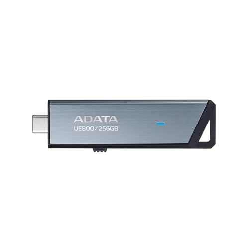 Memoria USB Adata AELI UE800 512G CSG 512 GB Negro Acero