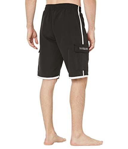 U.S. POLO ASSN. USPA Cargo Swim Shorts Black SM2