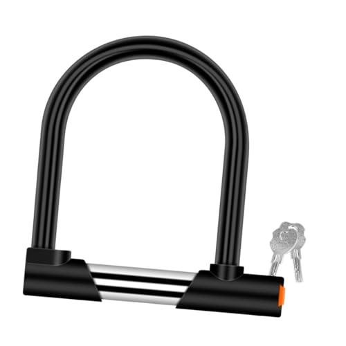 rockible Electric Bike Lock Tricycle Security Bike U Lock Waterproof Dustproof Bikes Accessories Motorcycle Scooter U Shape