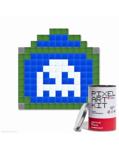 Pixel Corner - Paris Street(s) Medium - Pixel Art Kit, Azul