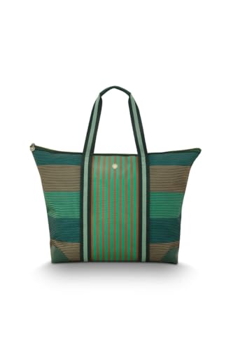 Sac de plage Tilda Pip Studio grand cabas vert pour vos vacances