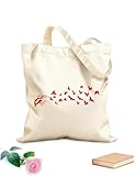 Polyvalent : Ce sac en toile est idéal pour diverses occasions du quotidien, qu'il s'agisse de sorties, d'aller à la bibliothèque, de promener le chien ou de faire les courses. Ce sac en toile de coton réutilisable répondra à tous vos besoins.