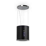 Klarstein Hanging Island Cooker Hood, Extractor Fan for Kitc...