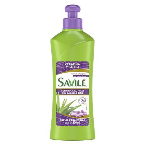 Cuidado Para El Cabello, Drugstore Savilé Savilé Crema Para Peinar Liso Keratina 300 Ml, Pack of 1