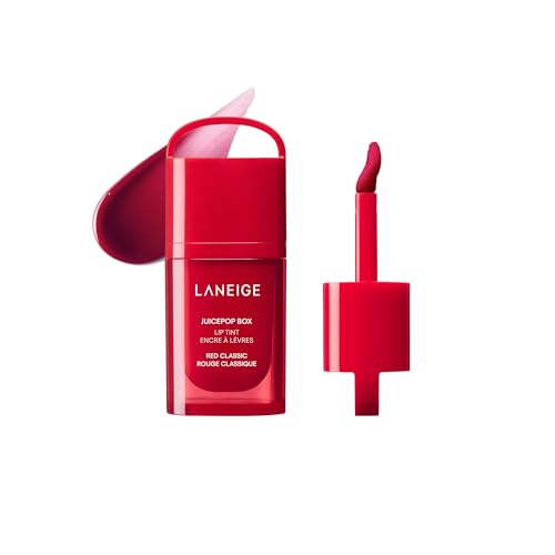 LANEIGE JuicePop Box Lip Tint: 12‑HR Hydrating Lightweight Stain ...