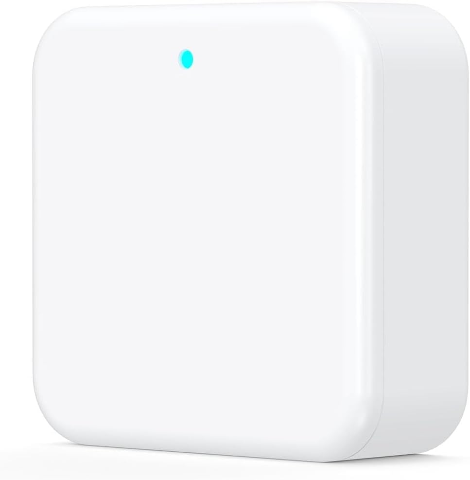 SMONET Wi-Fiゲートウェイスマートハブ:スマートライフアプリとTuyaアプリでリモートコントロールスマートドアロック、Al