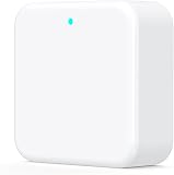 SMONET Wi-Fi Gateway Smart Hub: Remotely Control Smart Door Lock with Smart Life App and Tuya App, Compatible with Alexa, Google Assistant to Voice Control Keyless Entry Door Lock