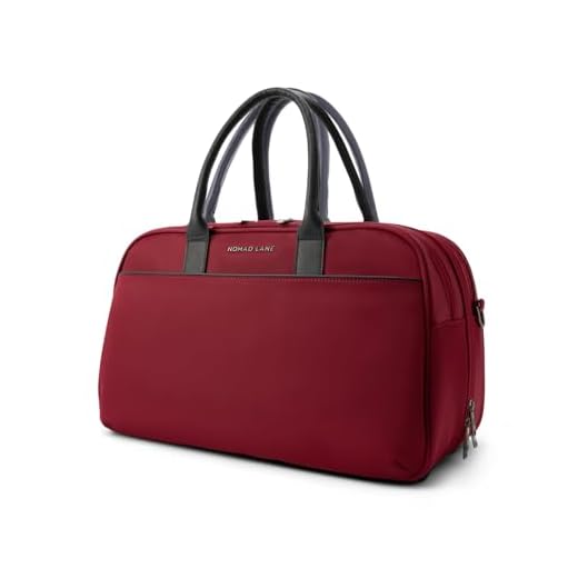 Nomad Lane Versatile Carry-On Travel Duffel Bag