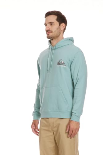 Quiksilver - Mens Omni Logo Hoodie, Color Jade Grey, Size: Large2