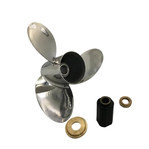 Image of Boat Propeller 15 1 /4x19 for 250HP 115HP 150HP 200HP Steel 15 Splines 58133-ZY3-B19LX