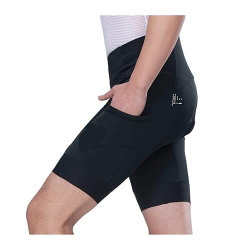 Pantalones cortos ciclismo para hombre negro XXL miniatura 2