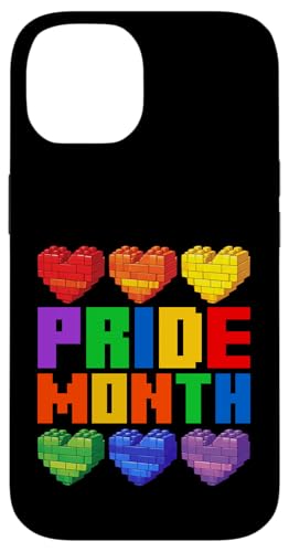 Pride Month Brick Builder Happy Pride Month Master Builder Case for iPhone 14
