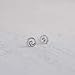 Boma Jewelry Sterling Silver Spiral Stud Earrings (Silver)