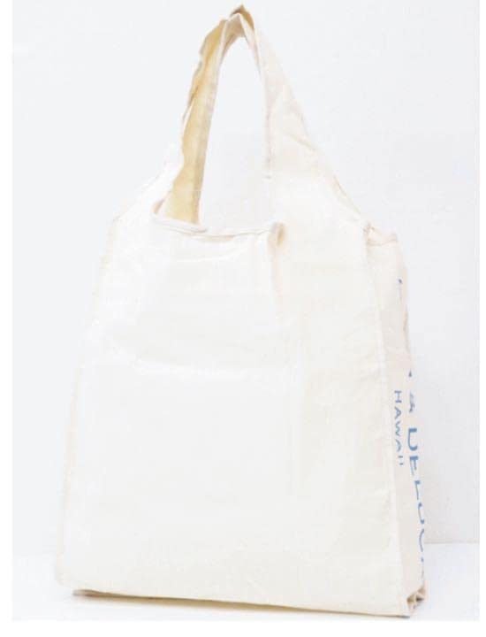 DEAN & DELUCA コンパクト　エコバッグ　ハワイ限定　ホワイト DEAN & DELUCA ディーンアンドデルーカ エコバッグ ハワイ限定